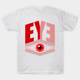 horror eyes fantastic and colorful graphic design ironpalette T-Shirt